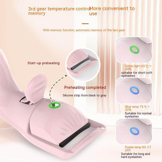 Hot Eyelash Curler Smart Charging Three-speed Temperature Control - Here2Save