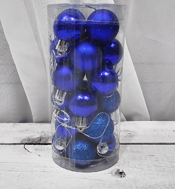 Christmas Decoration Shiny Matte Christmas Ball - Here2Save