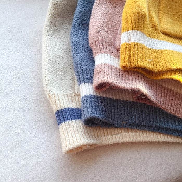 Women's Loose Letter Thick Knit Cardigan Sweater Coat - Here2Save