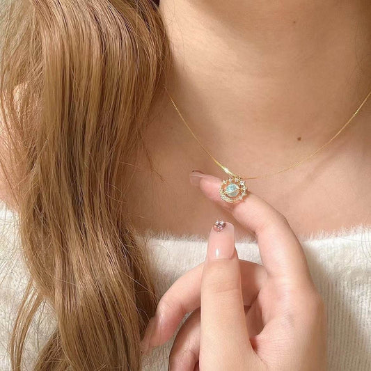 Universe Astronomical Ball Saturn Necklace Artificial - Here2Save
