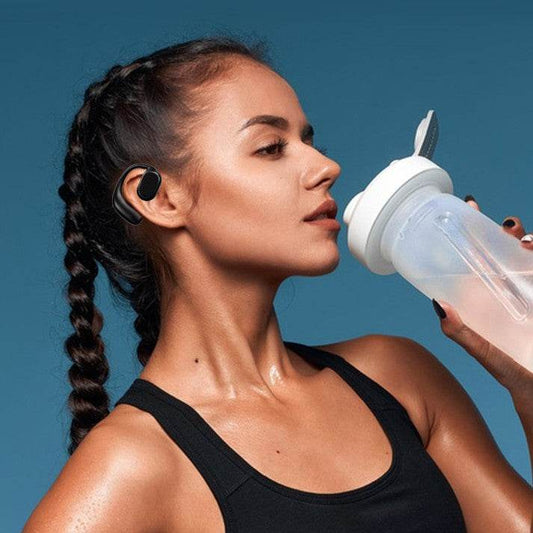 Wireless Sports Ultra-long Life Without Ear Digital Display Headphones - Here2Save