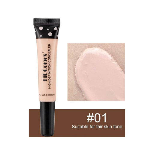 8-color Hose Concealer Concealer Repair Nourishing Liquid Foundation Dark Circles Pock Mark Cross-border - Here2Save