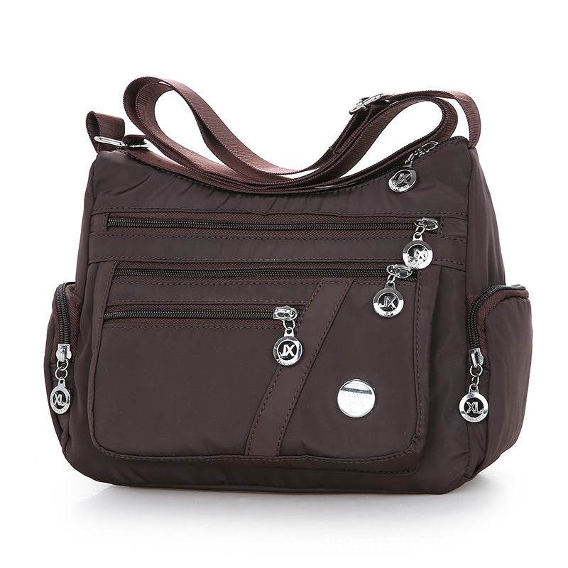 Women Shoulder Bag Multi-pocket Design Waterproof Casual High Capacity Crossbody Bag - Here2Save
