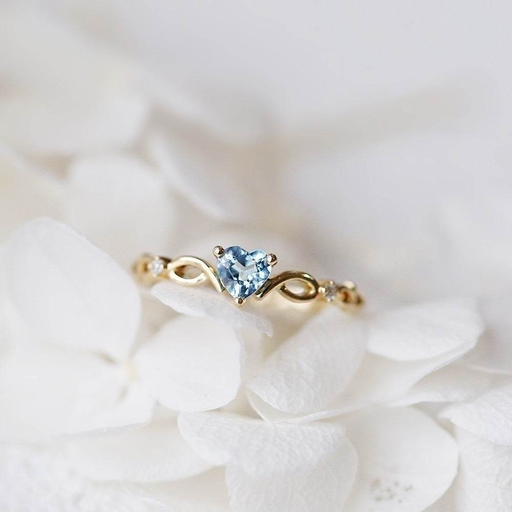 Love Heart-shaped Zircon Diamond-set White K Fashion Jewelry - Here2Save
