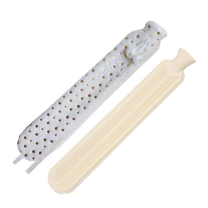 2L Cute Hot Water Bottle Portable Warm Belly Treasure Belt Protective Cover Hand Warmers Injection Silicone Long Explosion-proof - Here2Save