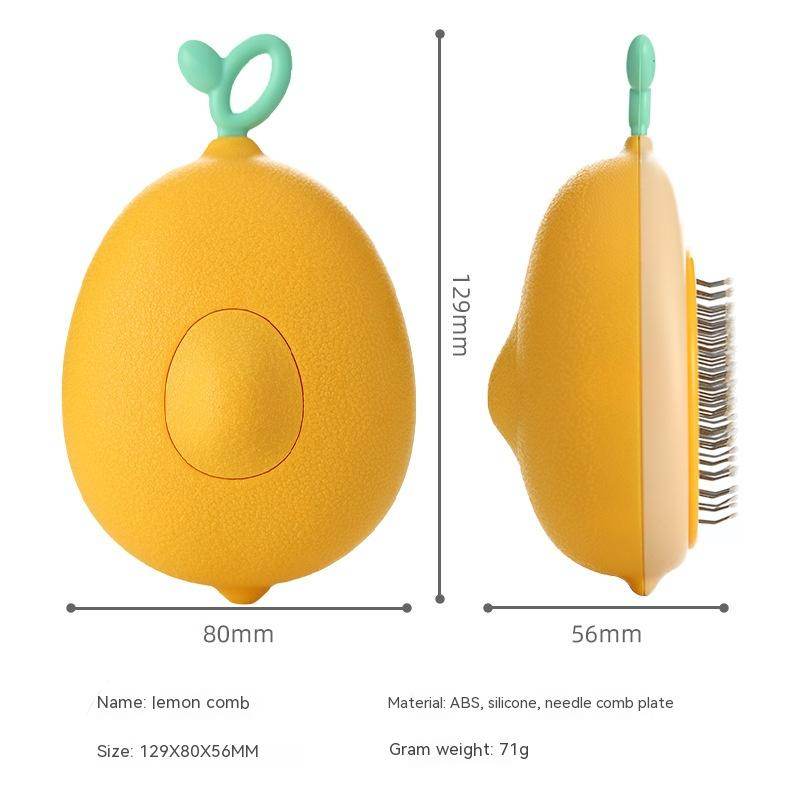 Cat Brush Hair Remover Cleaning Avocado Shaped Dog Grooming Tool Pet Combs Brush Stainless Steel Needle Pet Cleaning Care - Here2Save