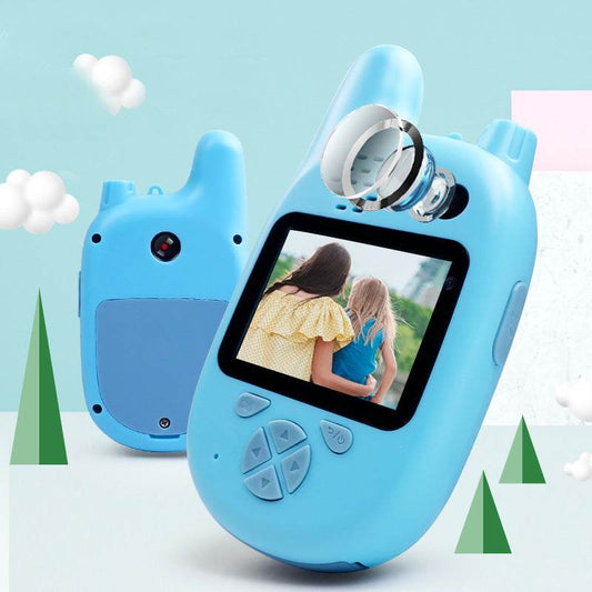 Walkie-Talkie Kids Camera Toys Mini HD Cartoon Cameras - Here2Save