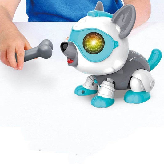 Children's Voice-activated Touch-sensing Electronic Robot Dog - Here2Save