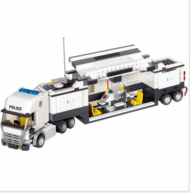 511pcs Police Series Puzzle Small Particles Assembling Toys - Here2Save