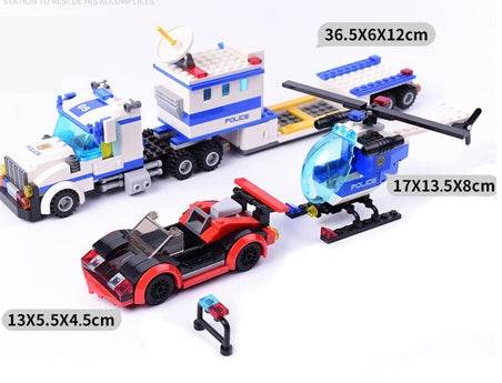 Goody City Police Boy Puzzle Assembly Model - Here2Save