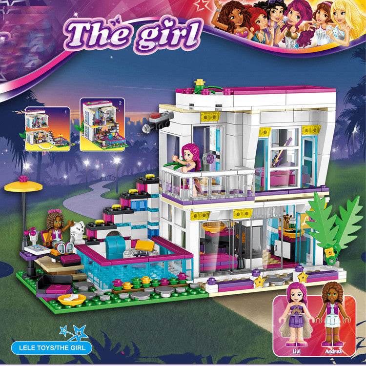 Big singer Liwei House building blocks toys - Here2Save