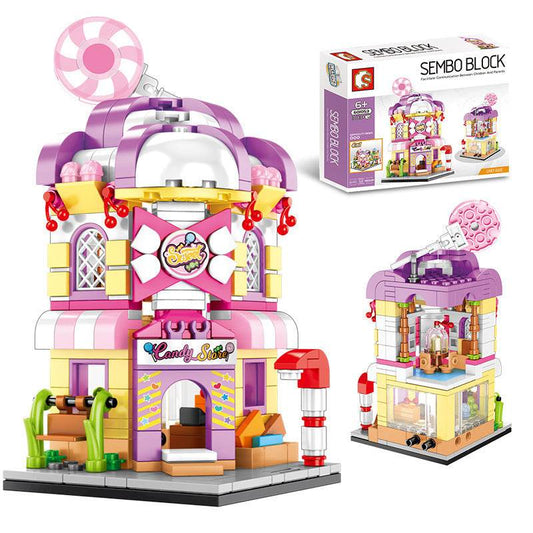 Building block street view toy - Here2Save