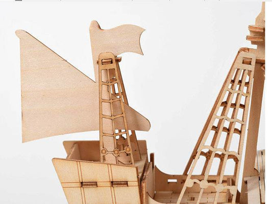 Three-dimensional model - sailing boat - Here2Save