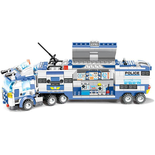 762Pcs Robot Car City Police Building Blocks Set - Here2Save
