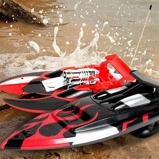 Wireless Remote Control Electric Boat Speedboat - Here2Save