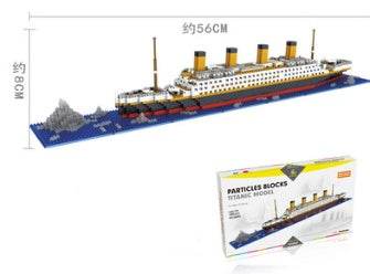 Puzzle building blocks Titanic - Here2Save