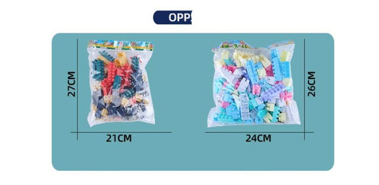 Assemble The Large-particle Building Blocks For Children - Here2Save