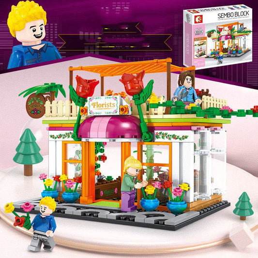 Mini city street view building - Here2Save