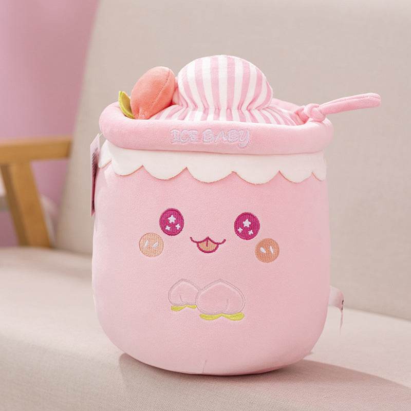Fashion Cute Milk Tea Plush Toy - Here2Save