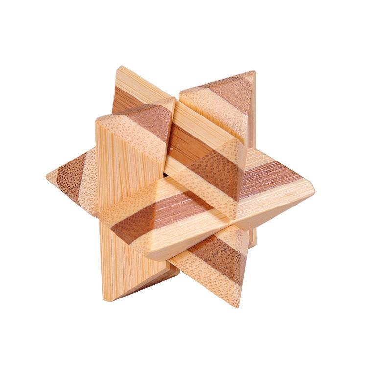 Kongming lock bamboo educational toy - Here2Save