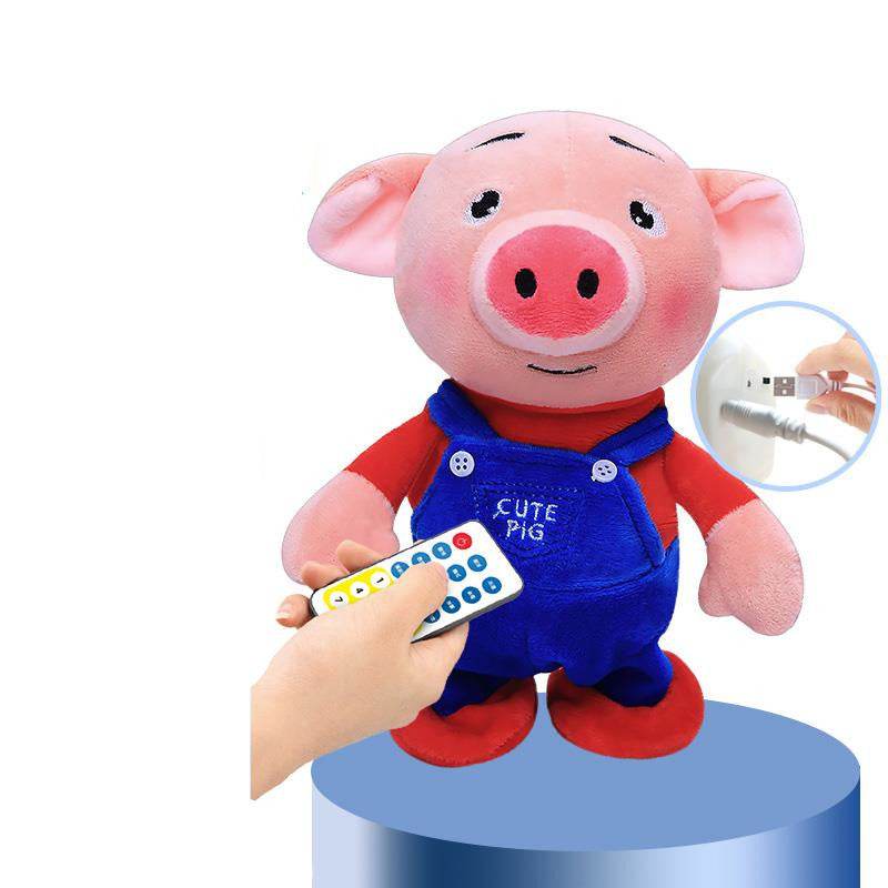 Electronic Robot Donkey Remote Control Kids Plush Toy Speak /walk/sing - Here2Save