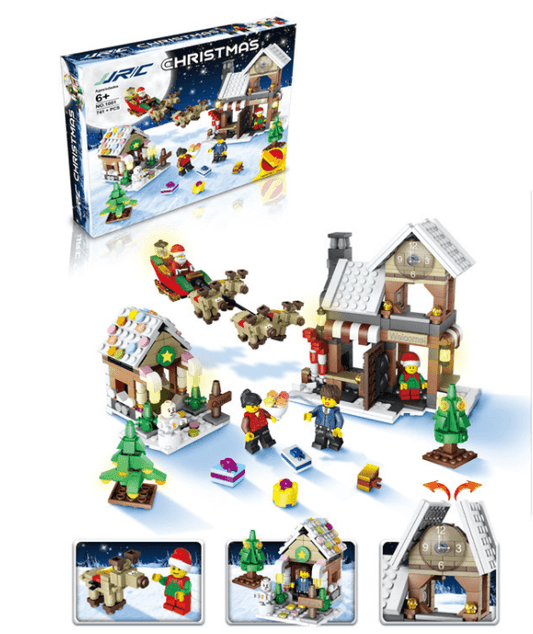 Christmas Scene Building Block - Here2Save