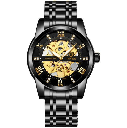 Men''s Fashion Watch Fashion Automatic Mechanical Watch Hollow Watch Watch Waterproof Men''s Watch - Here2Save