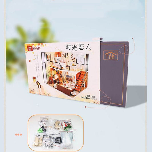 Wisdom Fun DIY Jigsaw House North Country Spring Hand-assembled - Here2Save