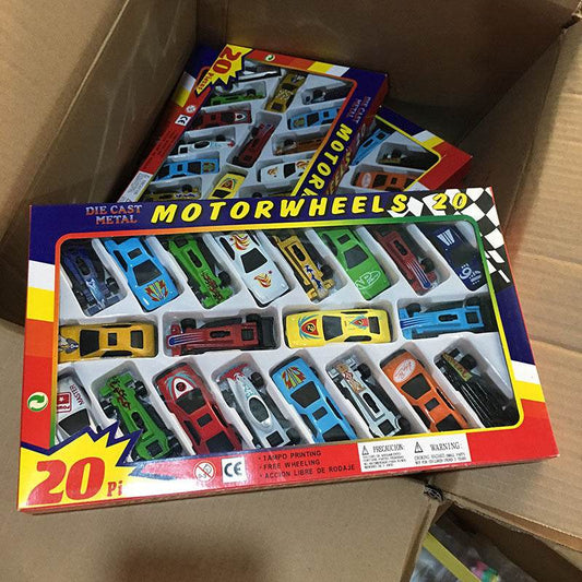 Children's Toy Car Alloy Inertia Car 20 Packs - Here2Save