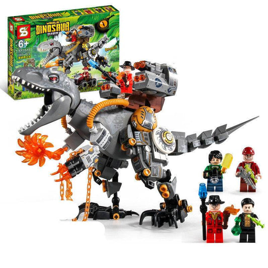 Reassembled Tyrannosaurus Model Assembling Building Blocks Toy - Here2Save