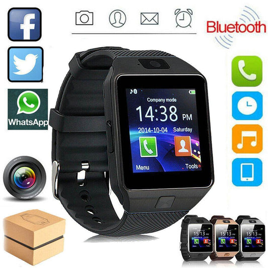Bluetooth Smart Watch Touch Screen Phone - Here2Save