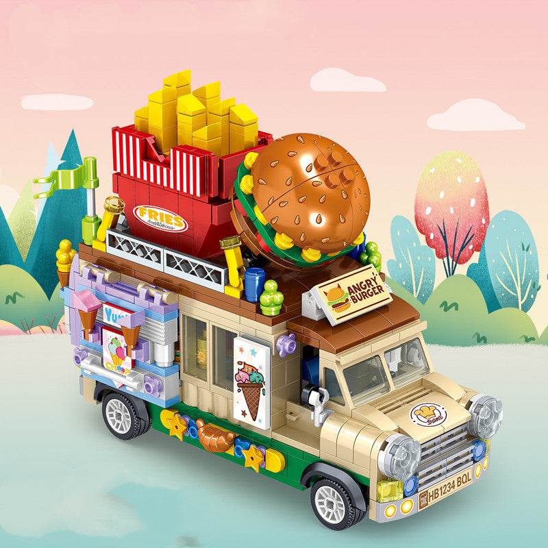 Dessert Stroller Children Assembling Building Blocks Toys - Here2Save