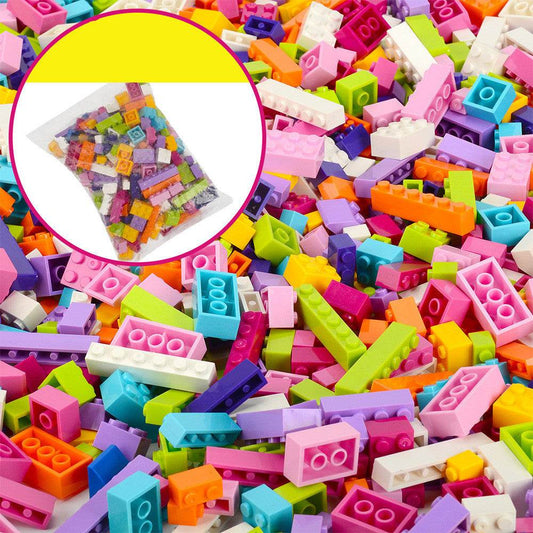DIY Bulk Small Granular Wood Kindergarten Science and Education Building Blocks Toys - Here2Save