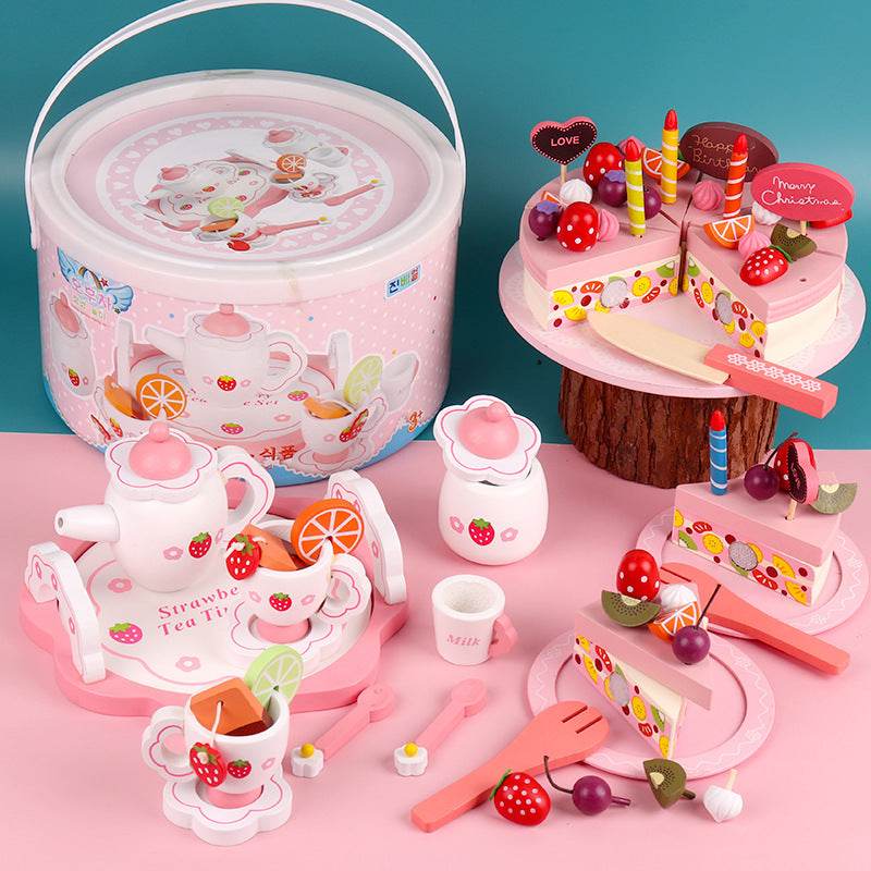 Kitchen Cut Birthday Gift Cake Set Children'S Toys - Here2Save