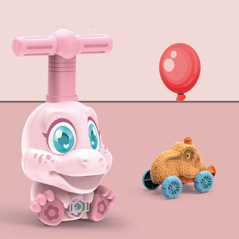 Children Inertial Power Ball Car Science Experiment Toy Puzzle Fun Inertial Power Car Ball Kid Gift Dinosaur Toys - Here2Save