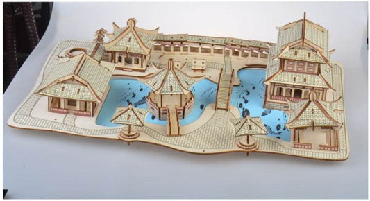 Laser Cutting Processing DIY Educational Toys Suzhou Garden - Here2Save