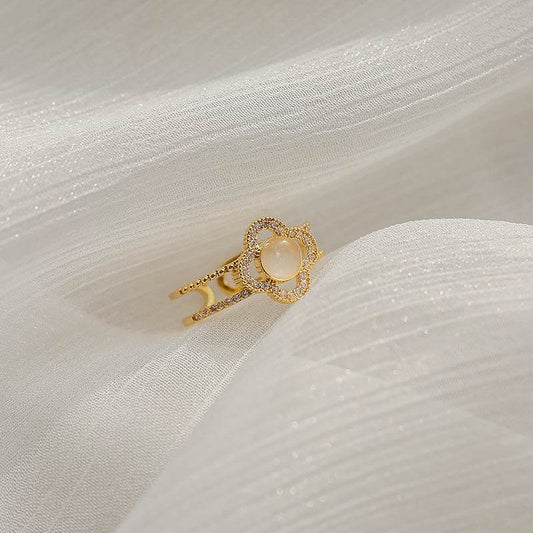 Ring Female Fashion Personality Index Finger Ring Tide Cold Wind Fashion Plain Ring - Here2Save
