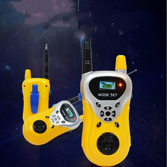 Cross-Border Exclusively For Children's Mini Walkie-Talkie Toys 2 Sets Of Wireless Smart Phone Parent-Child Interactive Outdoor Toys - Here2Save