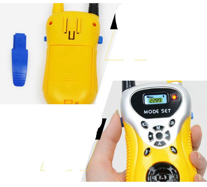 Cross-Border Exclusively For Children's Mini Walkie-Talkie Toys 2 Sets Of Wireless Smart Phone Parent-Child Interactive Outdoor Toys - Here2Save