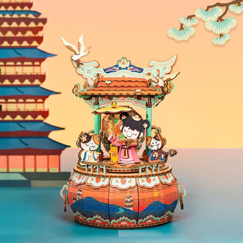 Fei Le Is Compatible With Lego Knock On The Piano Ball Slide, Large-particle Building Blocks, Children's Assembling Puzzle Early Education - Here2Save