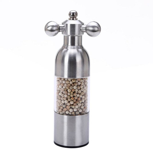 Pepper Mill Gadgets Pepper and Salt Grinder Grinding 4 Color Garlic Grinding Spice Grinder Kitchen Creative Tools BBQ Accessory - Here2Save