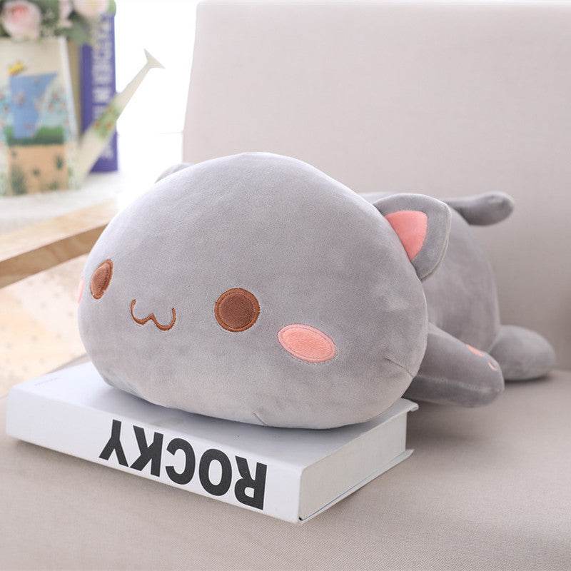 Gift Manufacturers Toys Plush Toys Black Cat Cat New Doll Cute White Cat Girlfriend - Here2Save