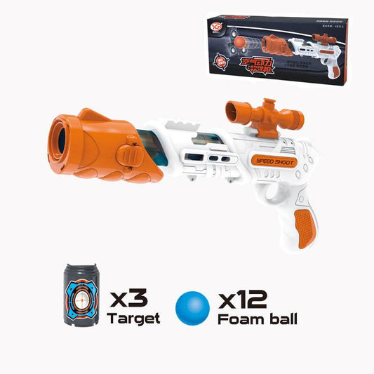 Vibrato child hit me duck series shooting space gun aerodynamic soft bullet gun toy factory direct sales - Here2Save