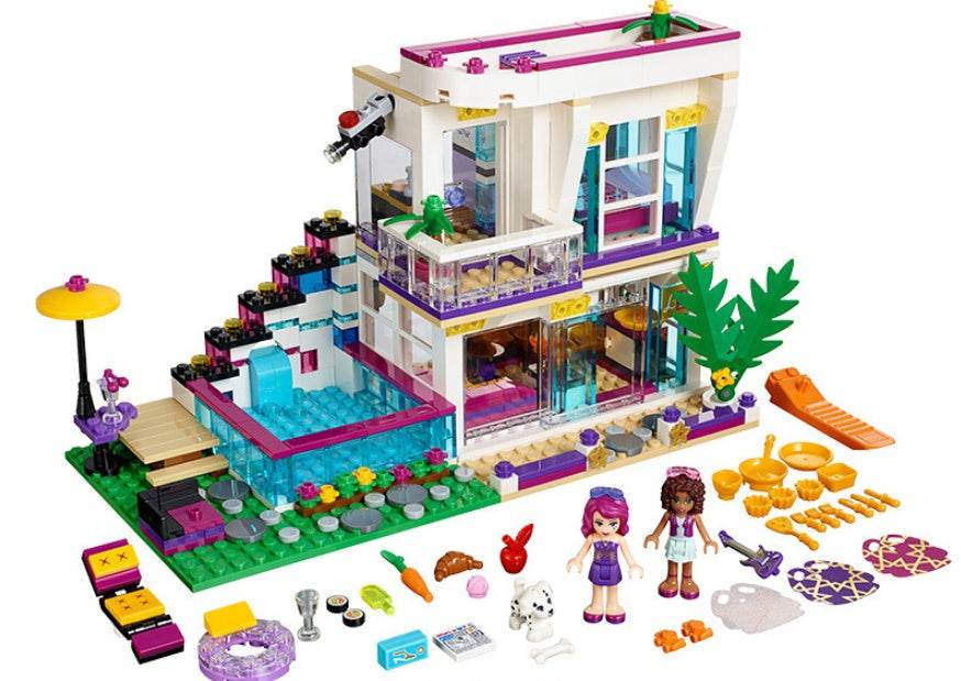Building Blocks Big Singer Liwei Home House - Here2Save