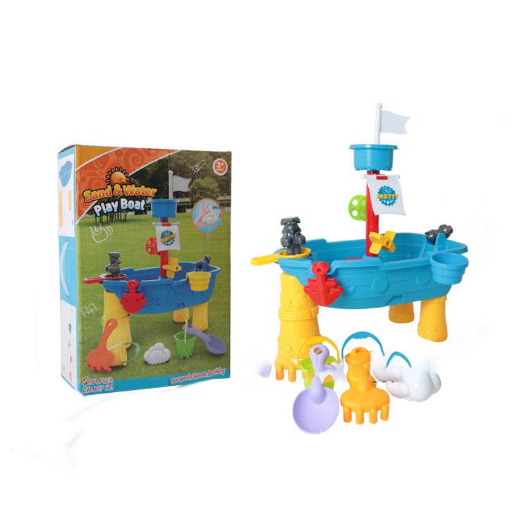 Summer Children'S Outdoor Large Play Sand And Water Beach Table - Here2Save