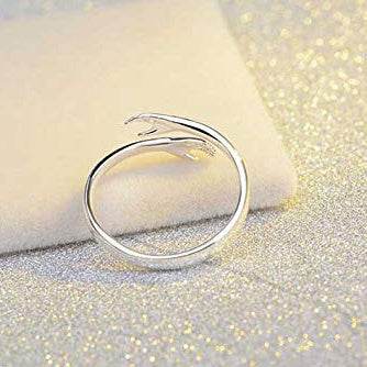 Alloy Simple Hands Hug Ring Opening Adjustable Jewelry - Here2Save