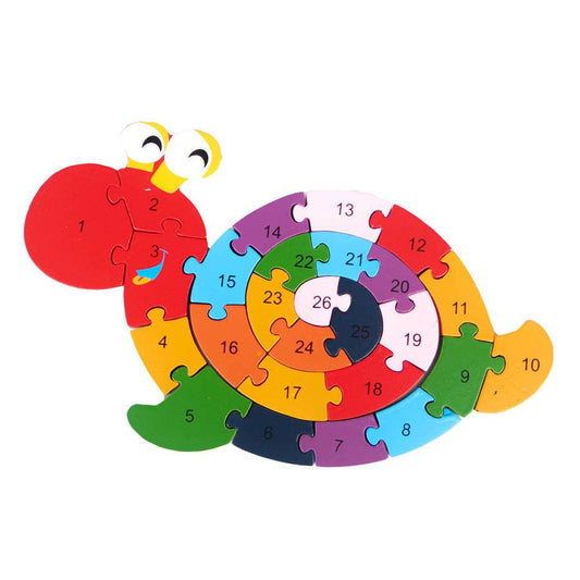 26 English Alphanumeric Enlightenment Cognitive Toys - Here2Save
