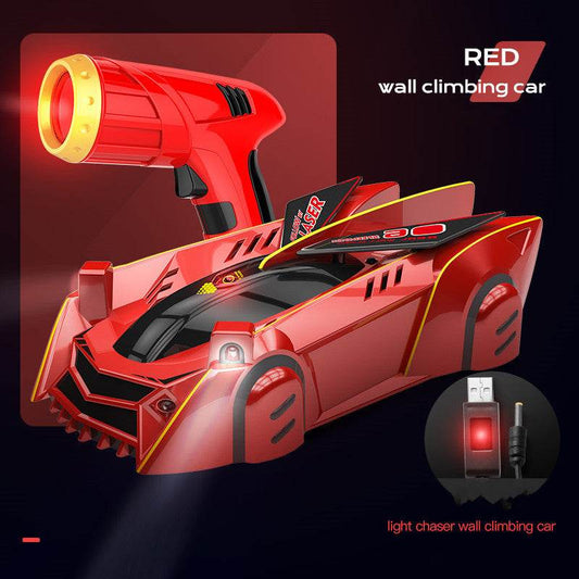 Children's Remote Control Car Wall Suction Car Four-wheel Drive Rechargeable Racing Car - Here2Save