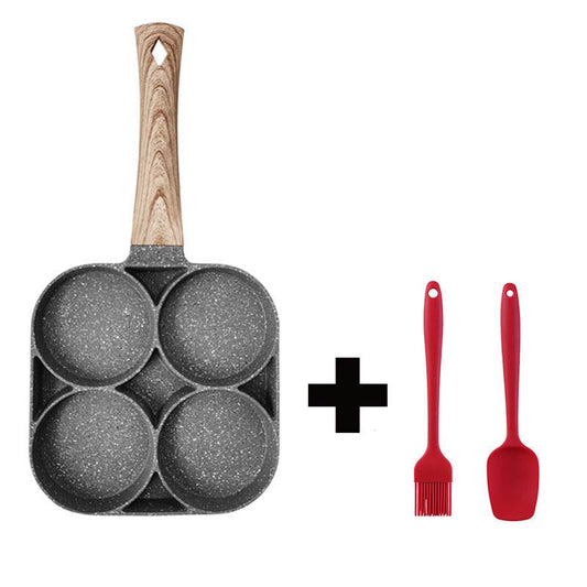 Four Hole Omelette Pan, Non-stick Pan - Here2Save