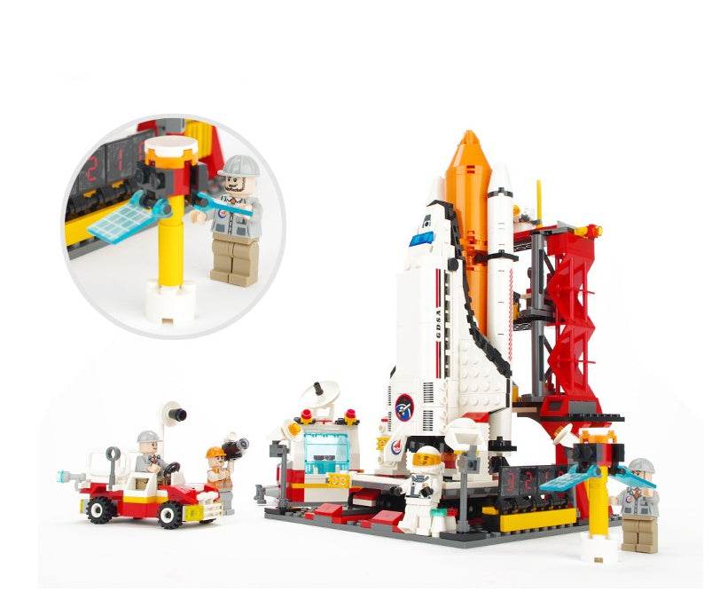 Aerospace Shuttle Puzzle Assembled Building Block Boy Toy - Here2Save